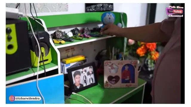7 Potret Kamar Masa Kecil Rizky Billar di Rumah Ayah Angkatnya, Penuh Kenangan