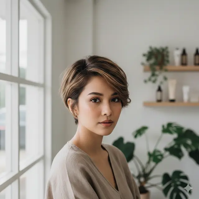 Model Rambut Wanita Pendek Cepak