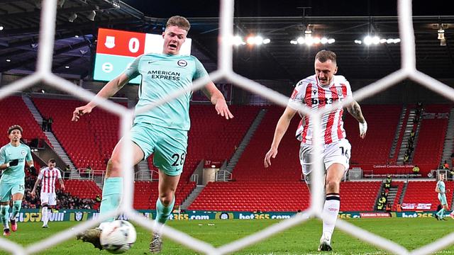 Hasil Piala FA: Brighton and Hove Albion Menang Tipis di Kandang Stoke City
