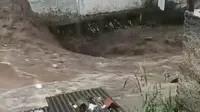 Banjir bandang menerjang permukiman warga di empat RW di Kelurahan Braga, Kota Bandung, Jawa Barat. (Liputan6.com/ Dok Ist)