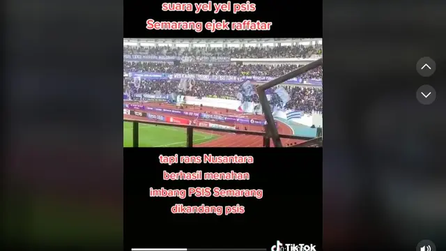 Rafathar Kembali Diejek Saat RANS Nusantara FC Sempat Tertinggal Lawan PSIS