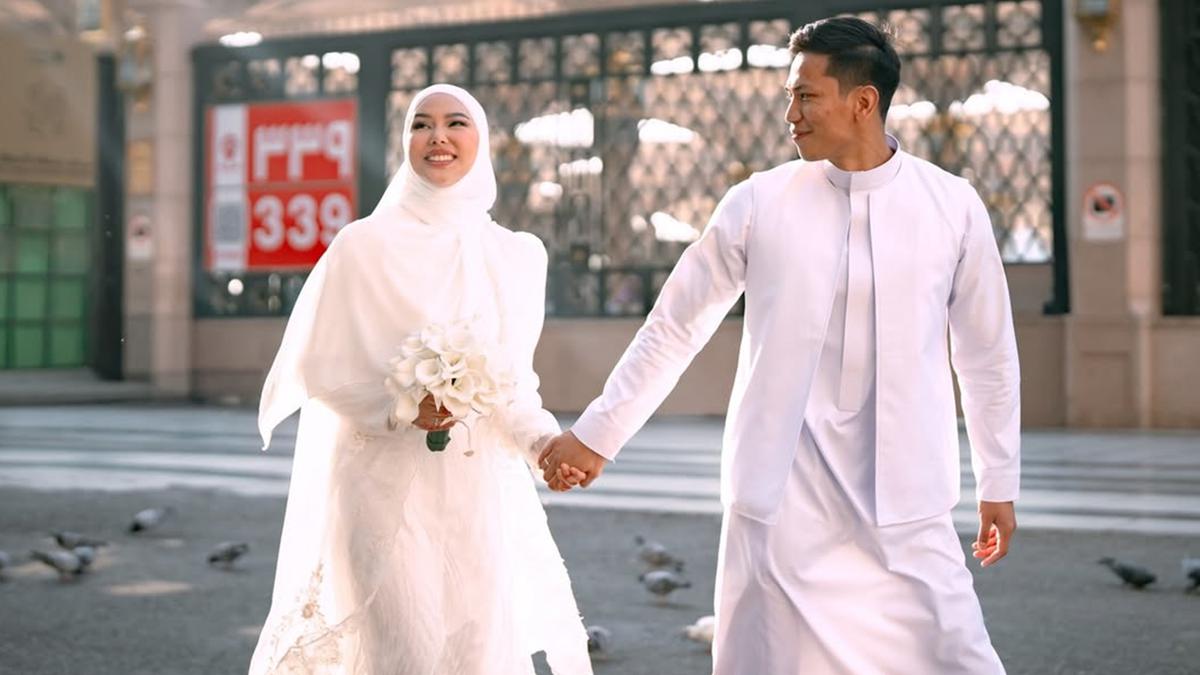 8 Potret Artis Hadir ke Pernikahan Dara Arafah di Madinah, Menawan Jadi Bridesmaid