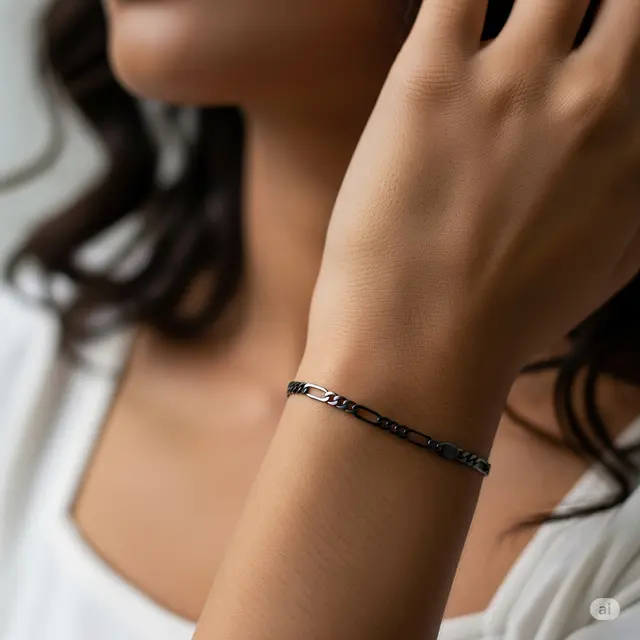Model Gelang Hitam Terbaru 2025. Foto: Gemini
