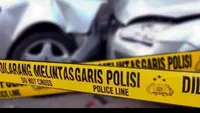 Minibus Hilang Kendali di Cianjur, Tabrak 3 Motor dan Lukai 7 Orang
