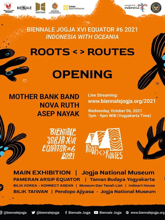 Digelar Daring, Biennale Jogja XVI Jadi Ruang Seniman Indonesia dan Oseania