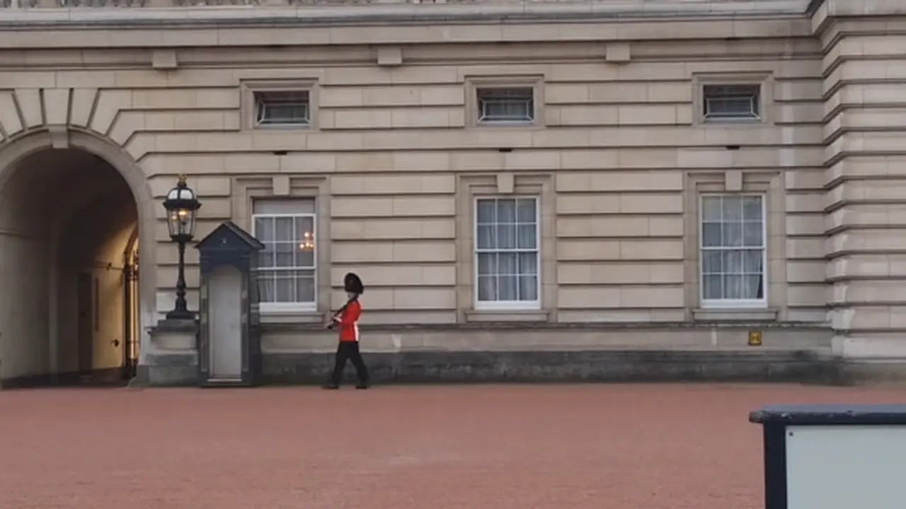 Penjaga Istana Buckingham Menari jadi Viral di YouTube