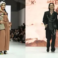 Koleksi Fesyen Berkelanjutan Danjyo Hiyoji dan Tities Saputra Bersama APR, DuniaTex, EMBA di JFW 2025. (Foto: Istimewa)