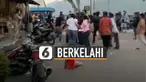 Beberapa orang yang terlibat perkelahian mengalami luka.