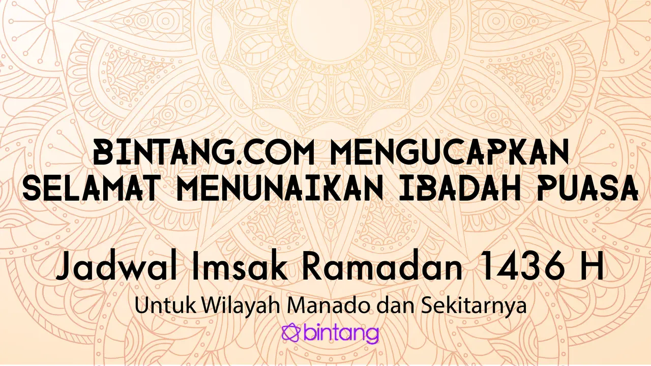 Jadwal Puasa Wilayah Manado dan Sekitarnya