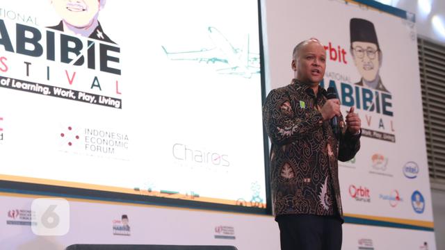 Ilham Akbar Habibie pada acara Indonesia Education Forum di Jakarta, Jumat (18/10/2019)