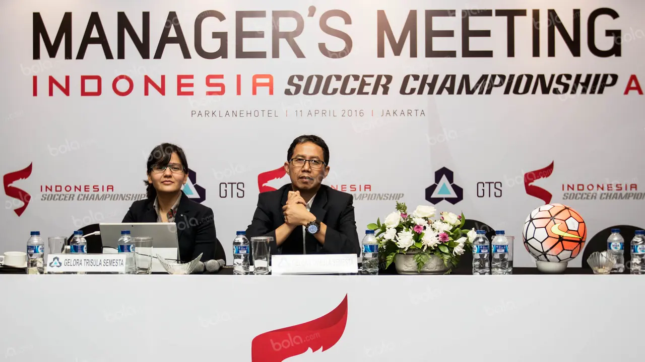 Joko Driyono dan Ratu Tisha Destria