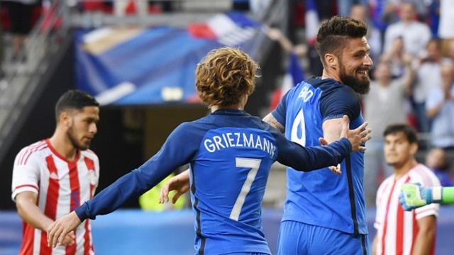 Prancis vs Paraguay
