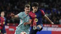 Barcelona saat bermain imbang melawan Atletico Madrid pada leg pertama Copa del Rey 2024/2025 hari Rabu (26/02/2025) dini hari WIB. (LLUIS GENE / AFP)