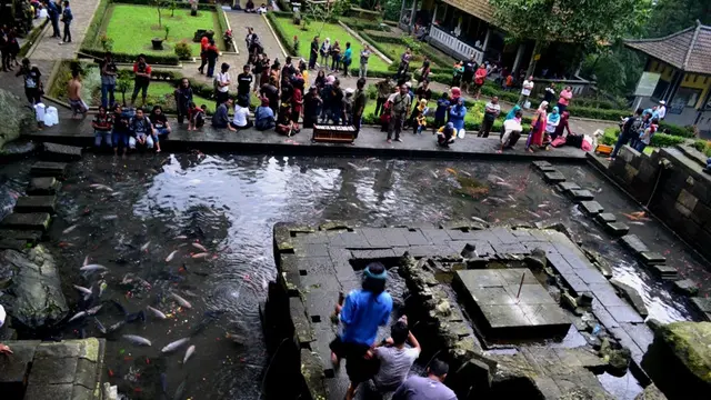 Melihat Kecanggihan Teknologi Air Era Kuno di Petirtaan Jolotunto