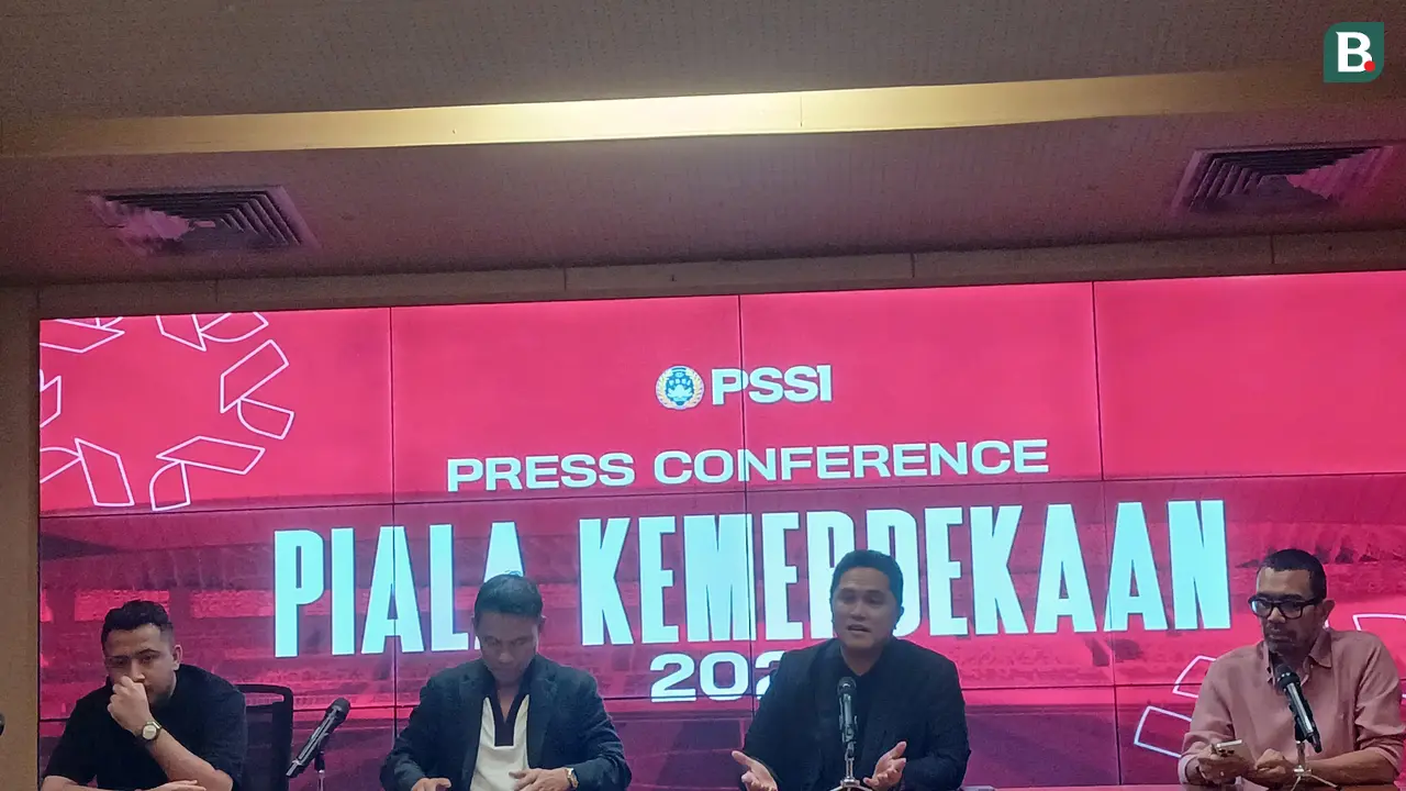 Konferensi pers Piala Kemerdekaan 2025