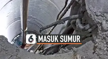 vertical masuk sumur