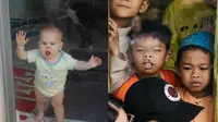 10 Foto Bocah Saat di Depan Kaca Ini Bikin Ekspresi Kocak