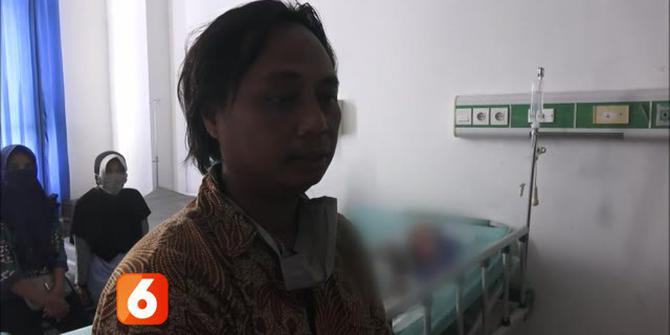 VIDEO: Bocah 6 Tahun di Nganjuk Terkena Ledakan Serbuk Petasan