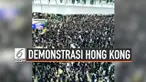 Aksi menduduki Bandara Internasional Hong Kong terus berlanjut. Sejak hari Jumat (9/8/2019) ribuan demonstran meramaikan bandara tersebut.