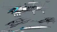 Miliarder Nyentrik Elok Musk Perkenalkan Transportasi Masa Depan
