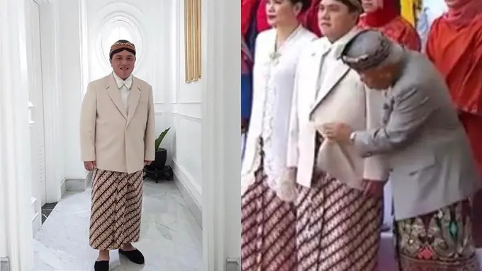 Detail Busana Erick Thohir di Istana Negara yang Bikin Menteri PUPR Basuki Hadimuljono Penasaran