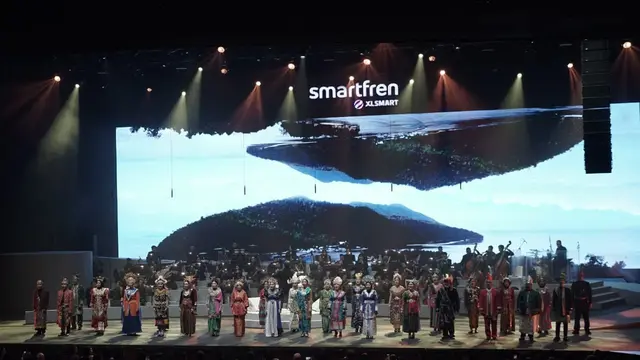 Dari Tulus hingga Lyodra, Malam 100 Cinta Smartfren Rayakan Semangat 100% untuk Indonesia