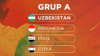 Piala Asia U-20 - Hasil Drawing Timnas Indonesia U-20 Grup A (Bola.com/Adreanus Titus)
