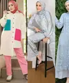 Lihat di sini beberapa potret OOTD hijab pastel ala Adelia Pasha.