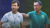 Duel Antarpelatih Persib Vs Persebaya di BRI Liga 1: Adu Taktik Luis Milla dan Aji Santoso, Siapa Lebih Efisien?