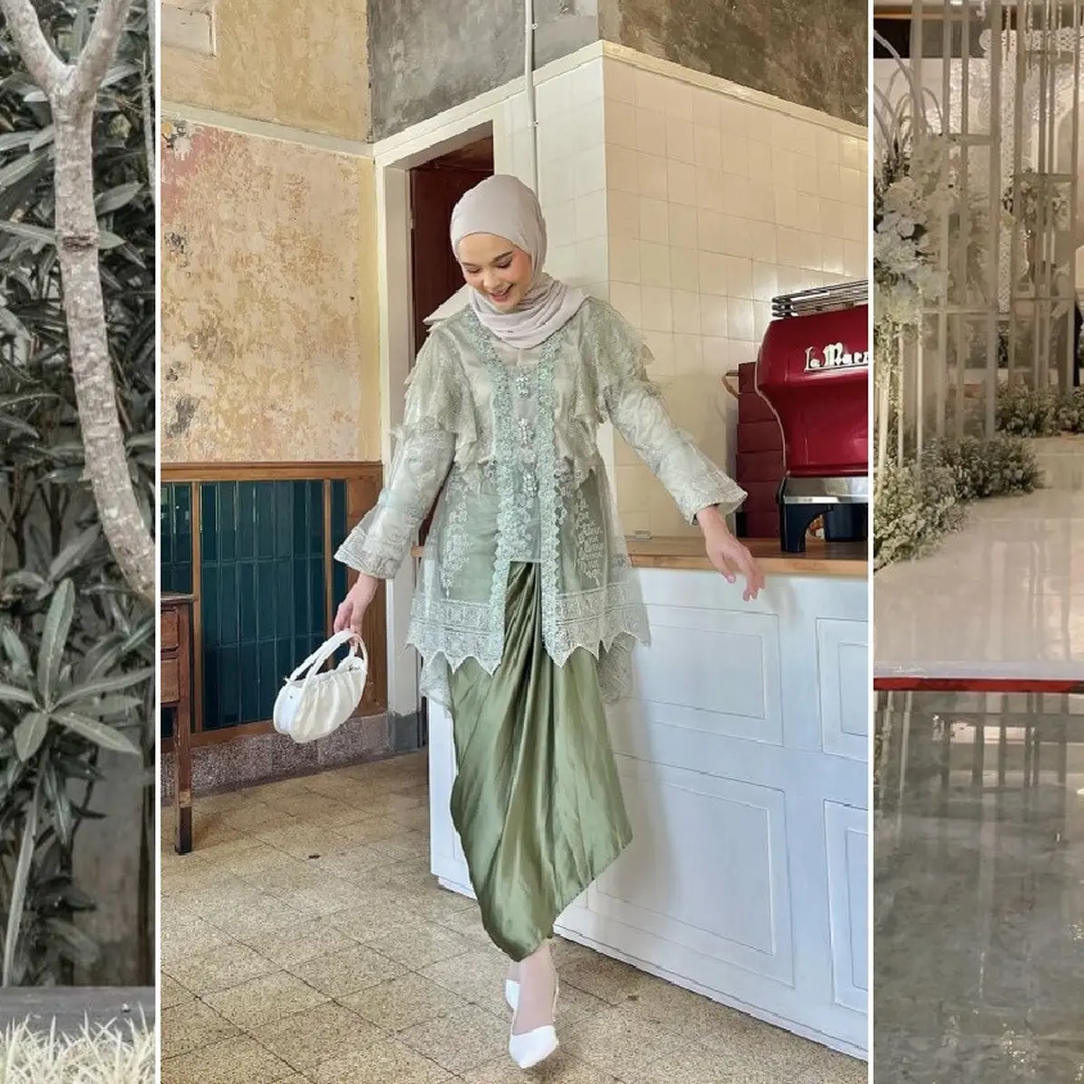 Baju brokat modern hijab sales