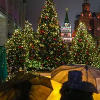 Berbagai pohon Natal yang dibuat dari bahan tak biasa. (Foto: msn.com)