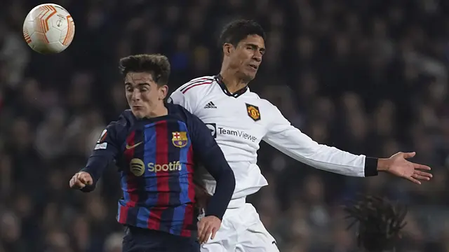 Barcelona vs MU di Liga Europa