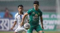 Bruno Moreira masuk ke starting terbaik pekan kelima BRI Liga 1 2021/2022 ketika mampu tampil impresif saat mengalahkan PSS Sleman. Ia tercatat mampu membahayakan sisi kanan pertahanan Super Elja dan sukses mencetak satu assist untuk gol Kambuaya. (Bola.com/Bagaskara Lazuardi)