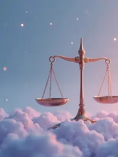 logo ramalan zodiak libra (sumber: AI generated)