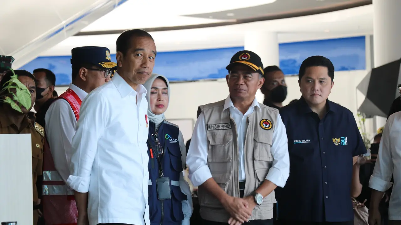 Presiden Jokowi Kunjungi Pelabuhan Merak
