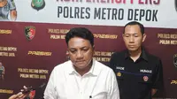 Wakasat Reskrim Polres Metro Depok, AKP Markus Simaremare. (Liputan6.com/Dicky Agung Prihanto)