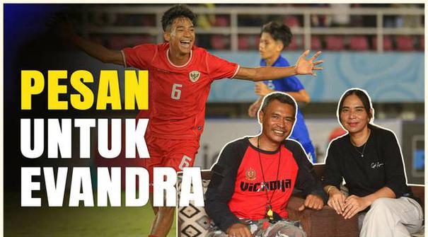Perjalanan Evandra Jadi Pemain Timnas Indonesia U-17, Penuh Perjuangan dan Dukungan Orang Tua