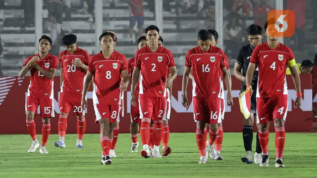 Foto: Timnas Indonesia U-23 Takluk dari India dalam Laga Uji Coba, Dony Tri Sempat Tipiskan Skor Skuad Garuda Muda