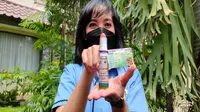 Eco Enzym hasil olahan sampah organik Bentani Hotel Cirebon. Foto (Liputan6.com / Panji Prayitno)