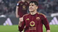 Striker AS Roma, Eldor Shomurodov. (X/AS Roma)
