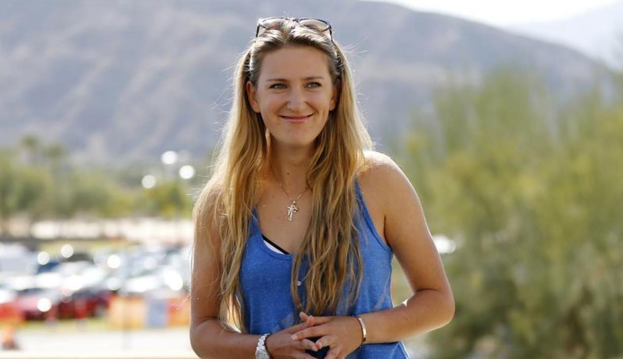 Victória Azárenka memulai debut tenis pertama kali pada ajang ITF junior tour 2013 di Israel. (Bola.com/Vikaazarenkatennis.com)