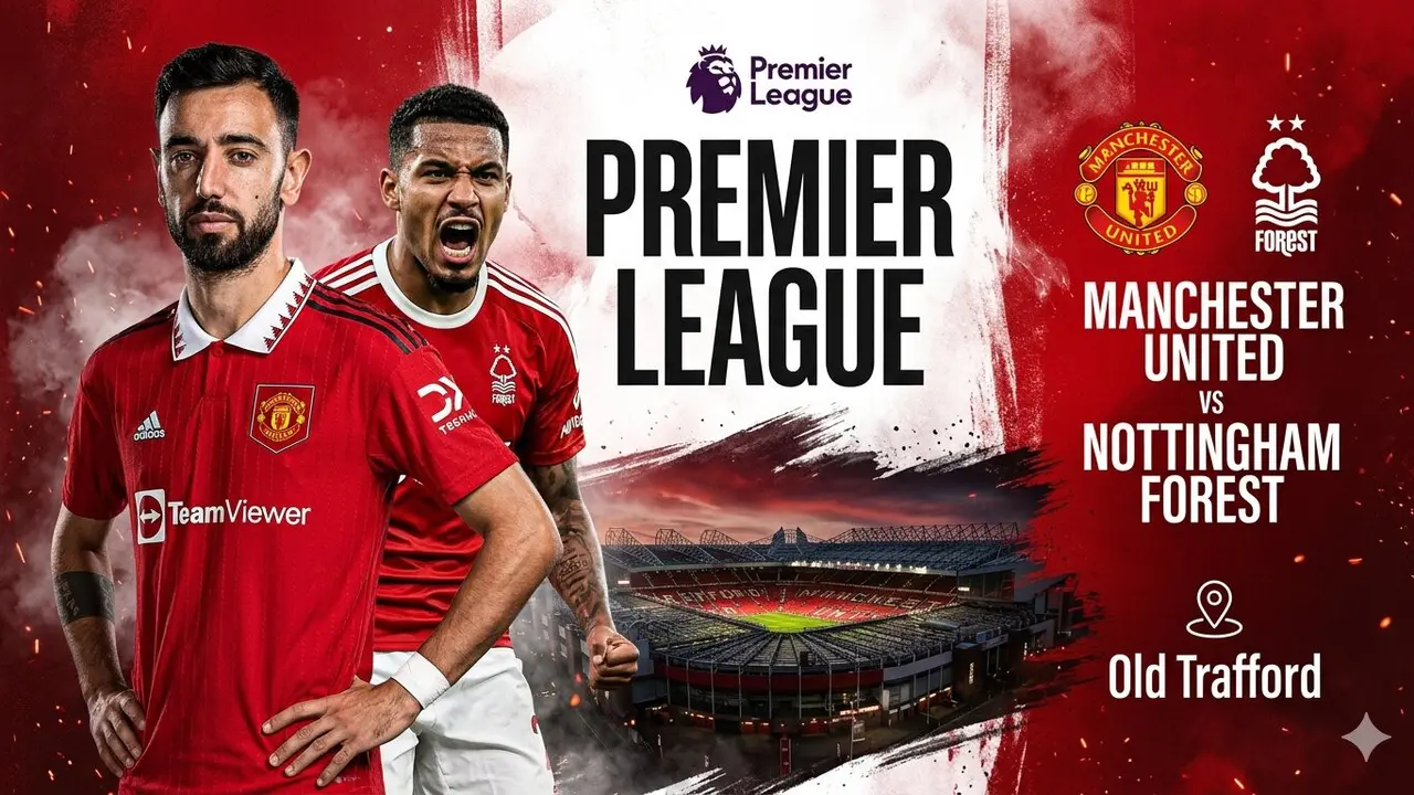 Manchesterr United vs Nottingham Forest, Premier League