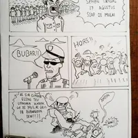 Bukan cuma berbahasa Indonesia, kini banyak komik yang juga berbahasa daerah. (Via: instagram.com/uky_chuplies)