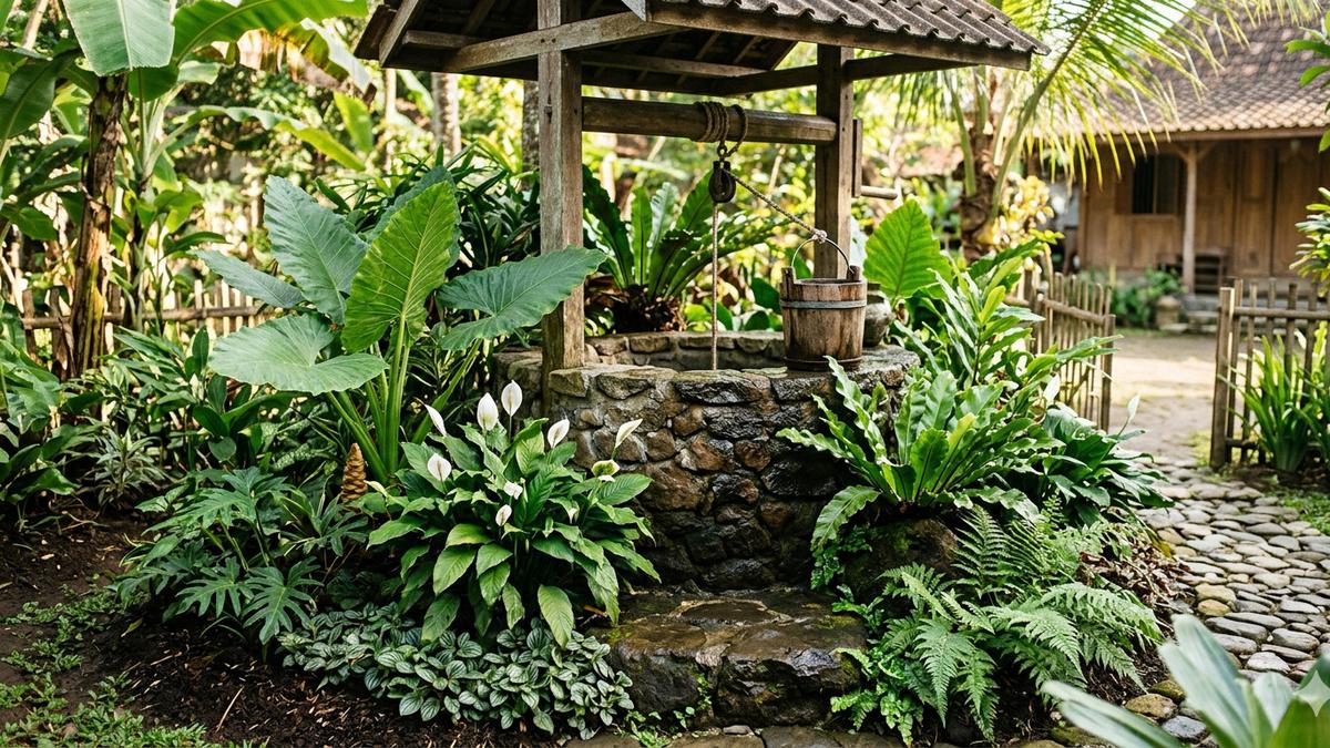 8 Tanaman yang Cocok Ditanam di Samping Sumur: Jaga Kualitas Air dan Percantik Lingkungan