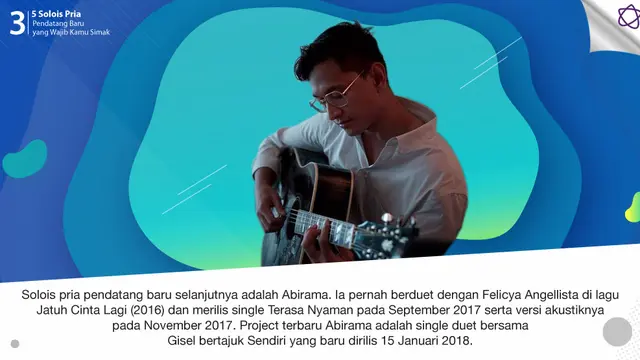 [Bintang] 5 Solois Pria Pendatang Baru yang Wajib Kamu Simak