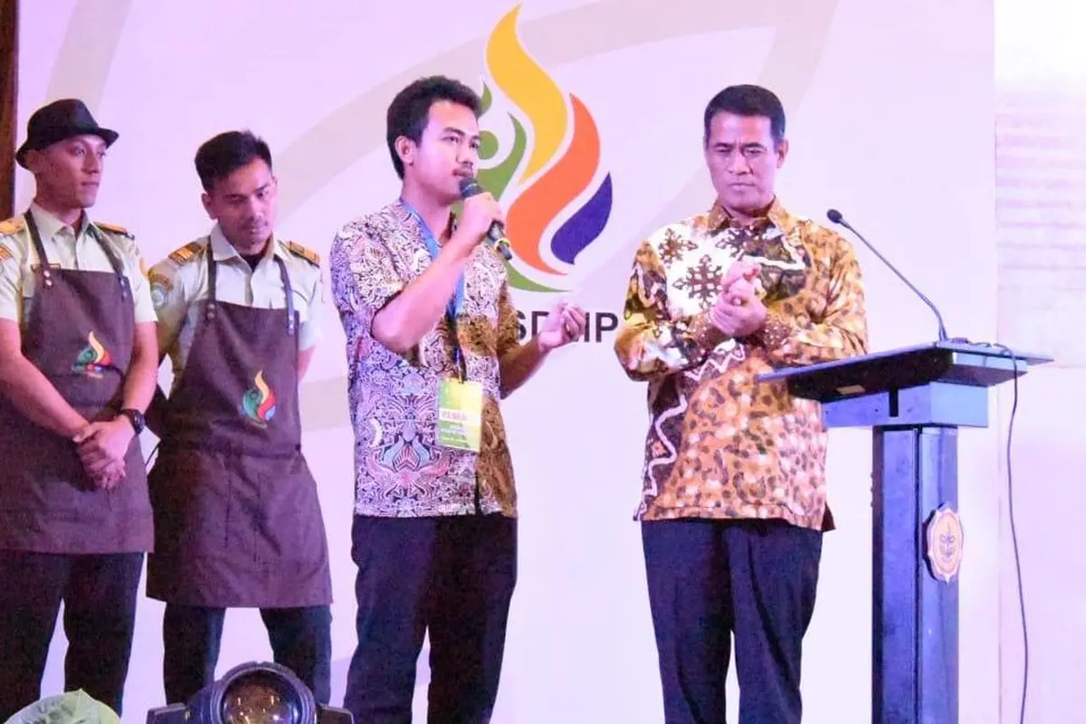 Badan Penyuluhan dan Pengembangan Sumber Daya Manusia Pertanian (BPPSDMP) melaunching program pengembangan kewirausahaan dan ketenagakerjaan pemuda untuk sektor pertanian. (Foto: Kementan)