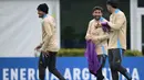 Karena diketahui, duel melawan Venezuela berpotensi jadi kali terakhir Messi memainkan laga kandang bersama Timnas Argentina sebelum memutuskan pensiun. (JUAN MABROMATA/AFP)