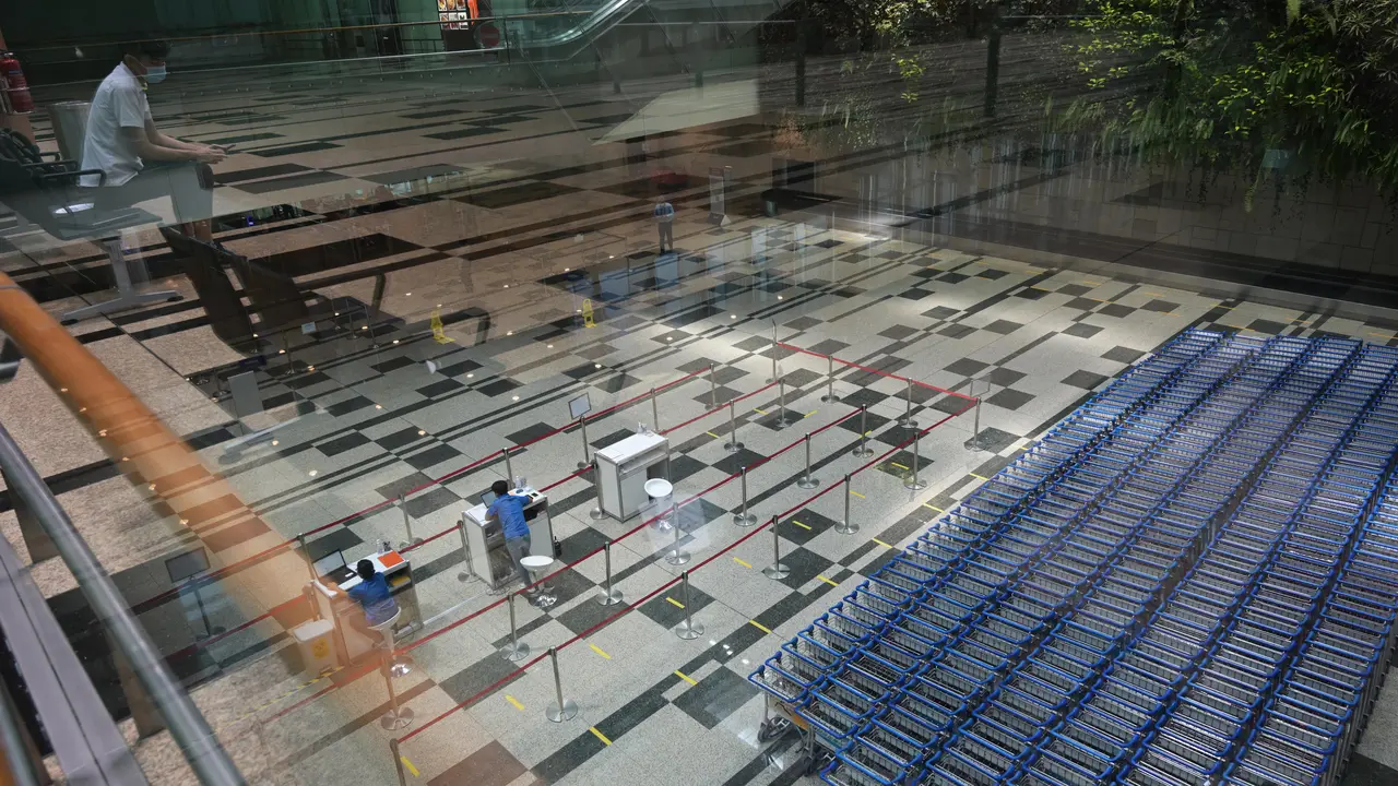 Jelang Natal, Begini Suasana Bandara Changi Singapura di Tengah Pandemi COVID-19