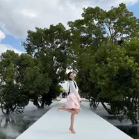 Jisoo BLACKPINK di Dior Show Paris Fashion Week (credit: instagram.com/sooyaaa__)