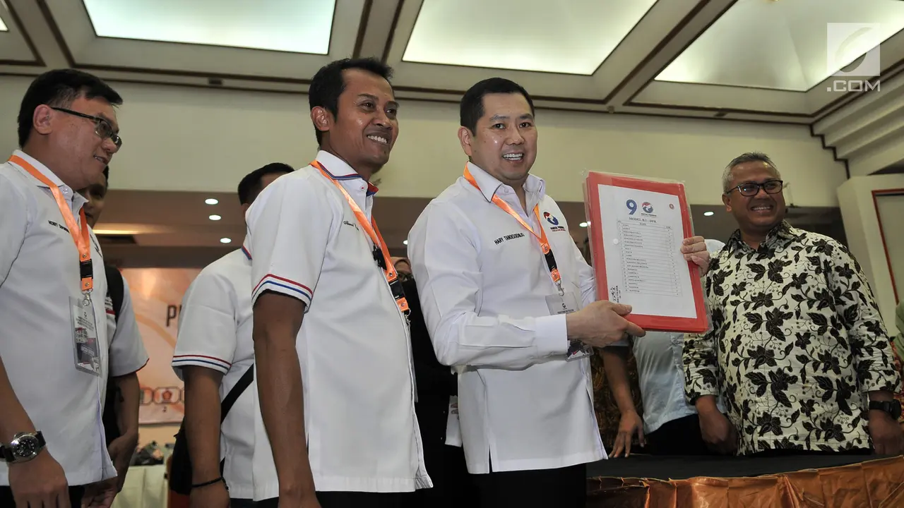 Partai Perindo Daftarkan 575 Bakal Caleg ke KPU